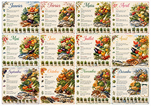 Les produits frais de saison