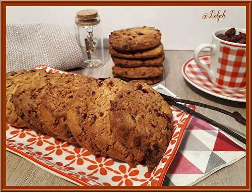 Biscuits aux cranberries