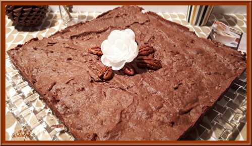 Brownie au chocolat de Cyril Lignac