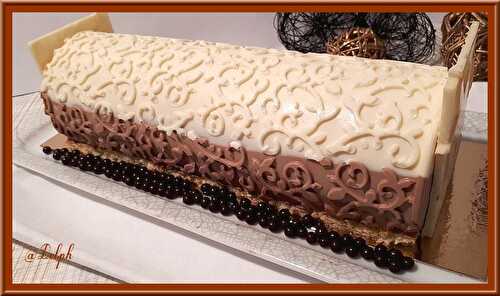 Bûche aux 3 chocolats