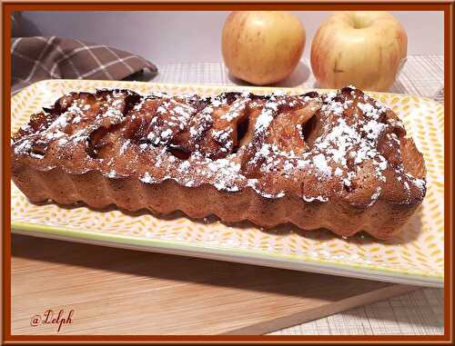 Cake financier saveur pain d’épices et pommes