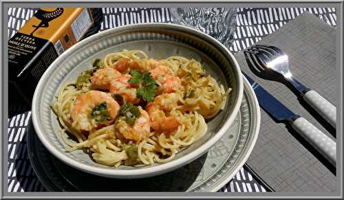 Camarones al ajillo (crevettes à l’ail)