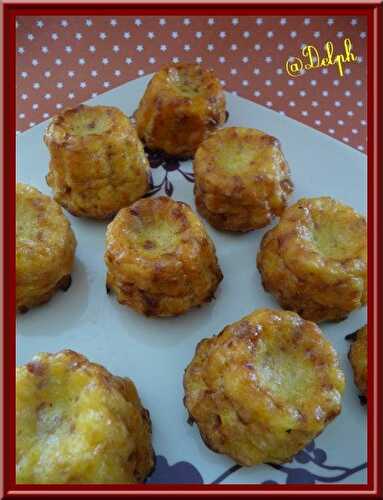 Cannelés chorizo comté