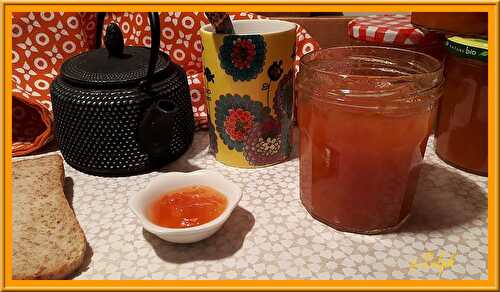 Confiture de papayes et de mangues