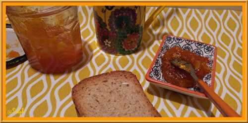 Confiture de potiron et amandes au Thermomix