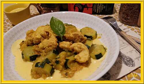 Courgettes au poulet