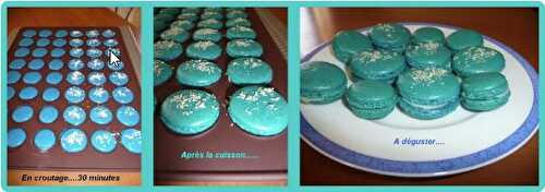 Faire les coques des macarons