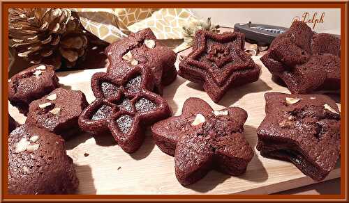 Financiers chocolat noisettes