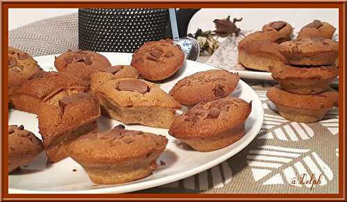 Financiers praliné noisettes