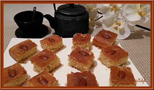 Gâteau de semoule aux amandes