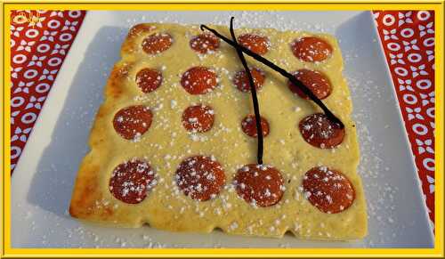 Gâteau léger au fromage blanc et abricots