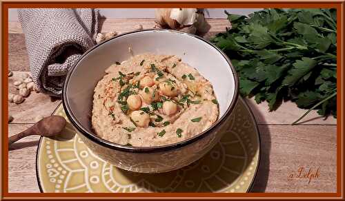 Houmous de pois chiches