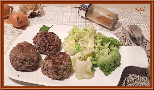 Les qoftë (boulettes de boeuf haché)