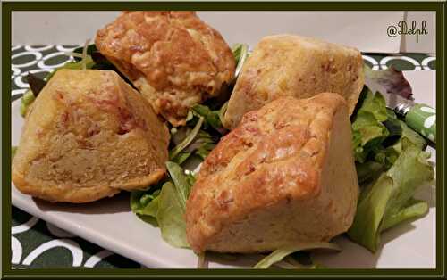 Muffins au jambon et Cheddar