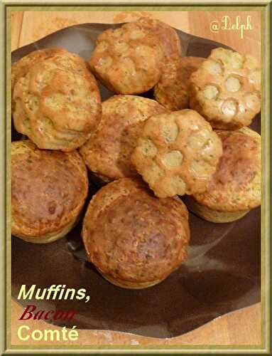 Muffins bacon et Comté