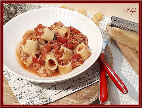 One pot pasta de thon à l’Italienne