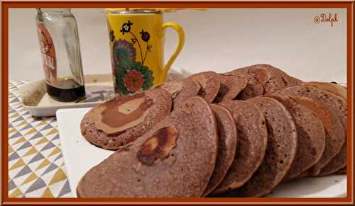 Pancakes à la farine de châtaigne