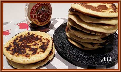 Pancakes au lait concentré sucré