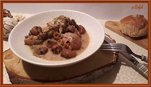 Pilons de poulet aux châtaignes et miel