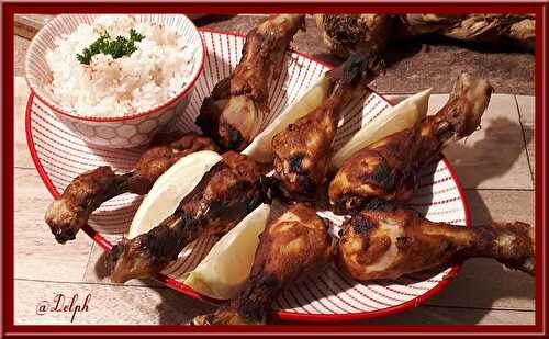 Pilons de poulet tandoori au four