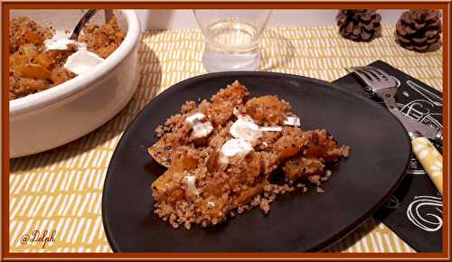 Quinoa à la courge musquée