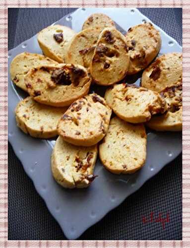 Sablés aux tomates séchées