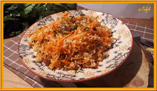 Salade de boulghour et carottes