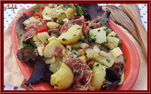 Salade de pommes de terre pêle-mêle