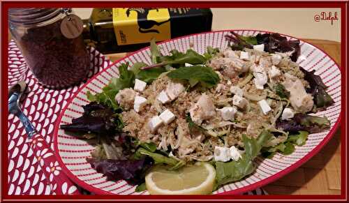 Salade de poulet quinoa menthe