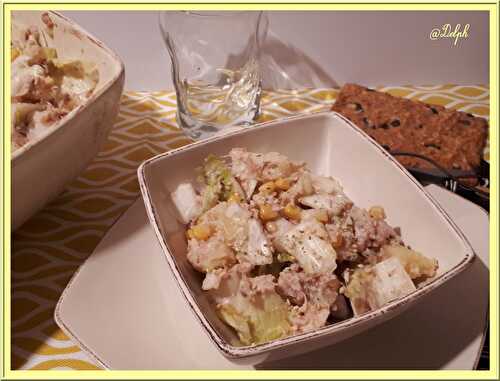 Salade endives-pommes de terre et thon