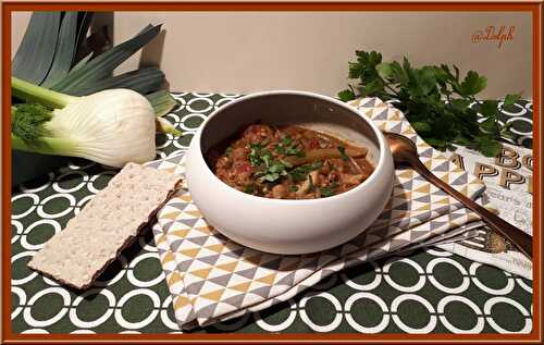 Soupe Provençale au petit épeautre