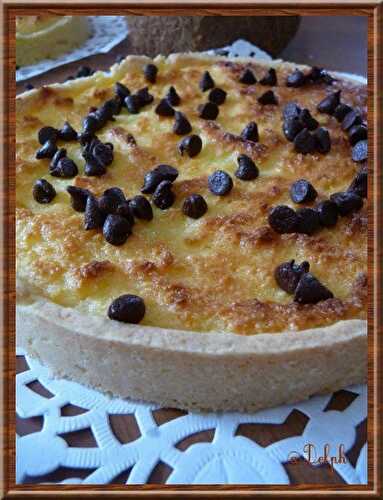 Tarte à la noix de coco