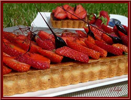 Tarte aux fraises