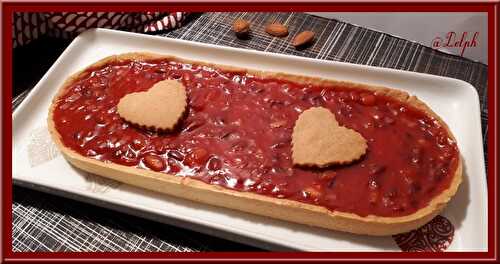 Tartelettes aux amandes et pralines roses