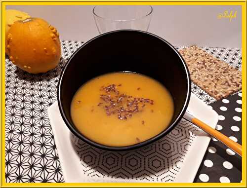 Velouté de butternut au curcuma au Thermomix