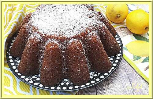 Bundt cake citron