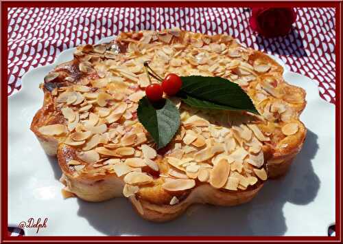 Cuajada cerises amandes