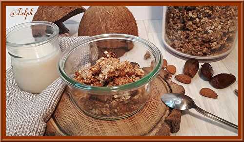 Granola banane et dattes avec ou sans le Thermomix