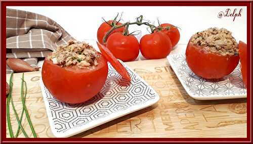 Tomates farcies aux sardines