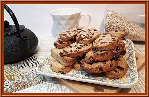 Biscuits aux flocons d’avoine et pépites de chocolat