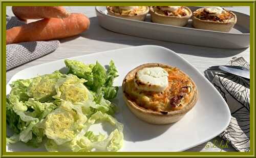 Quiche aux  lardons et carotte