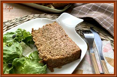 Pain de quinoa, tomate et thon