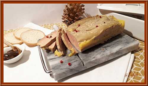 Foie gras de canard en terrine