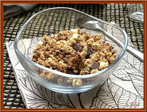 Granola croquant au miel