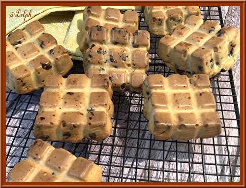 Petits cakes légers aux pépites de chocolat