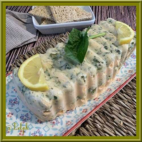 Terrine de saumon aux épinards