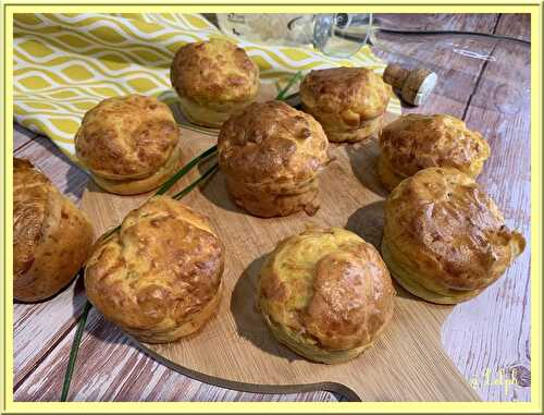 Muffins au saumon fumé et ciboulette