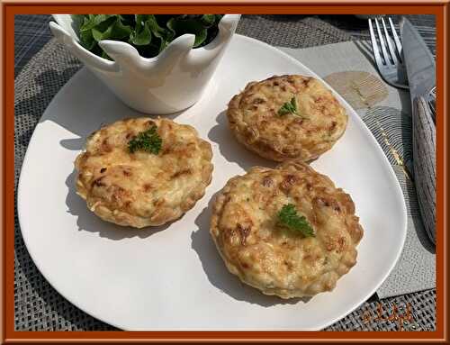 Tartelettes à la brandade de morue