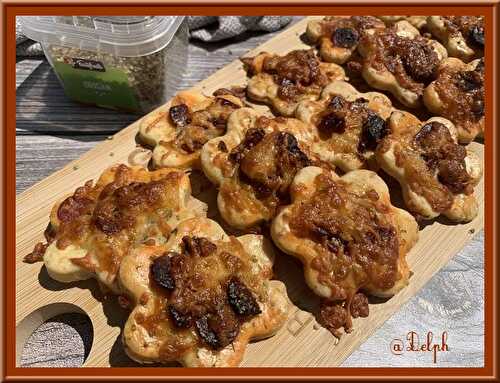 Biscuits apéritif Emmental chorizo