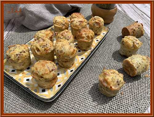 Minis bouchées à la moutarde et jambon blanc sans gluten